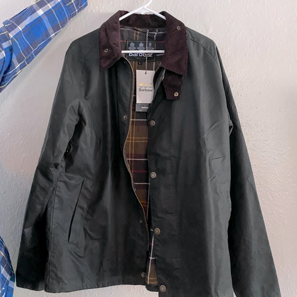 barbour ventin wax jacket